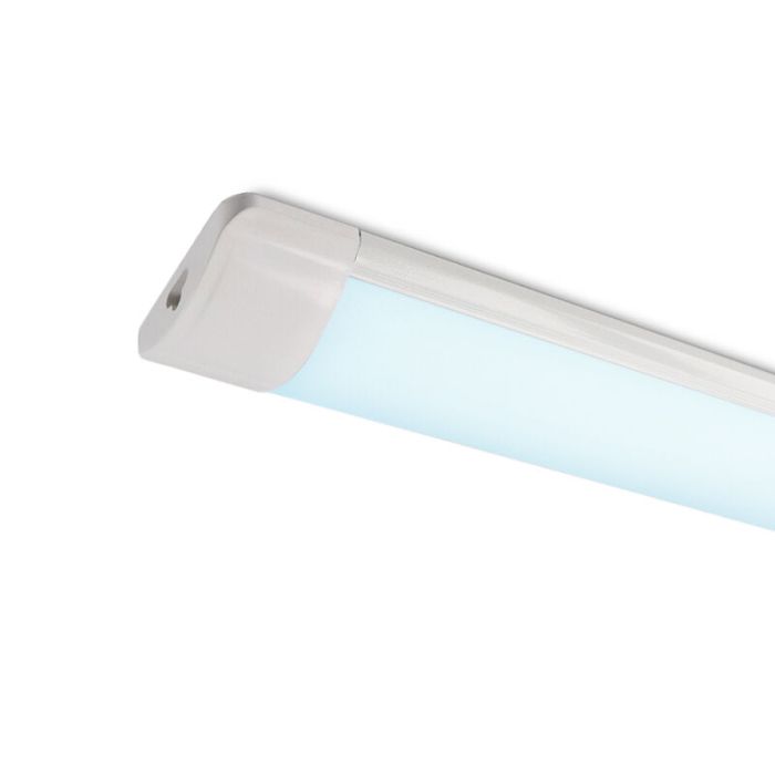 Łączona lampa LED liniowa natynkowa 120 cm Enrique, 40w, 6500K