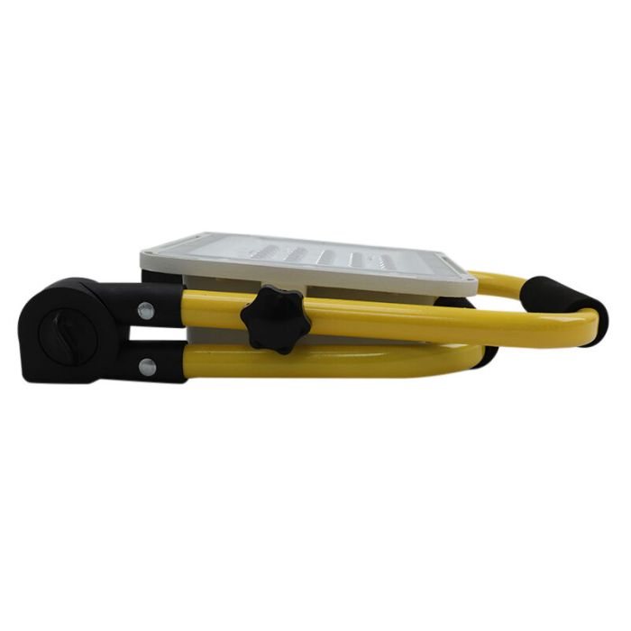 Aluminiowa ładowalna lampa robocza żółta, Hilmi, 60W, 6500K LED, IP44, z przełącznik