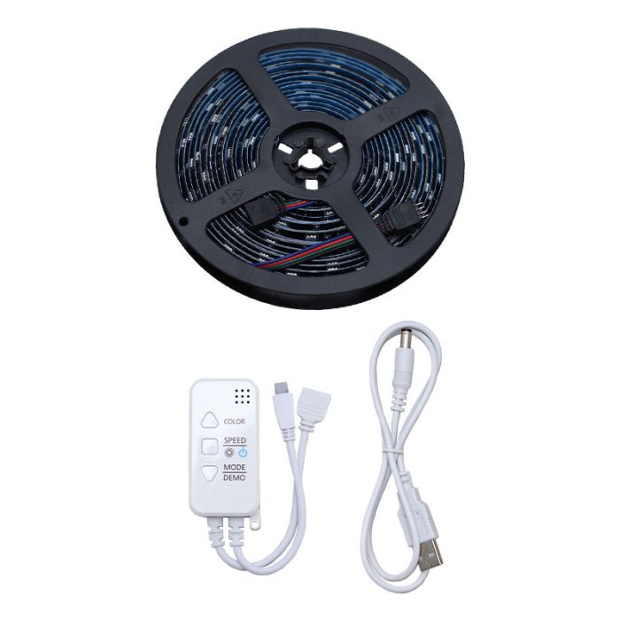 Inteligentna taśma LED do telewizora WiFi 5 metrów, 30W, RGB (wszystkie kolory)