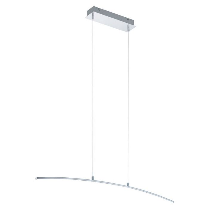 Aluminiowa nowoczesna lampa wisząca chromowana, Arantxa, 14W, 3000K LED