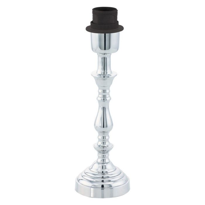 Metalowa design lampa stołowa bez abażur chromowana, Mason, z przełącznik