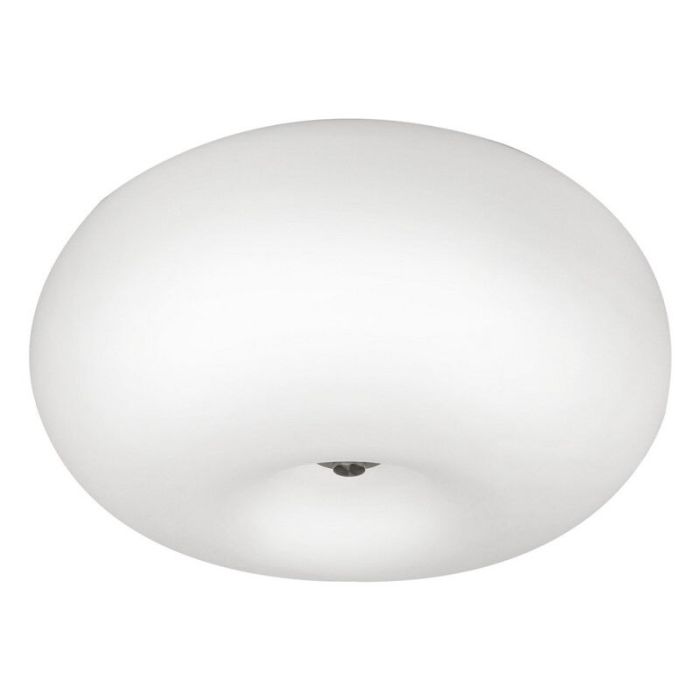 Szklany design plafon sufitowy niklowy, Skyler