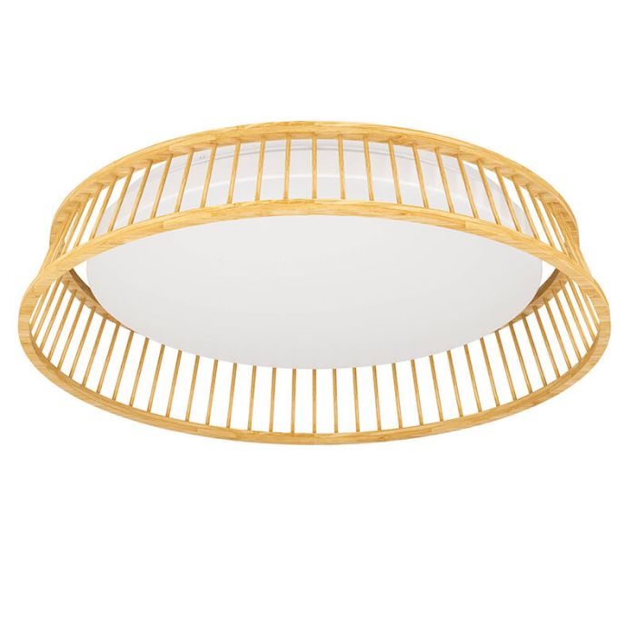 Drewniany plafon sufitowy rustykalny, Jolene, 20W, 3000K LED