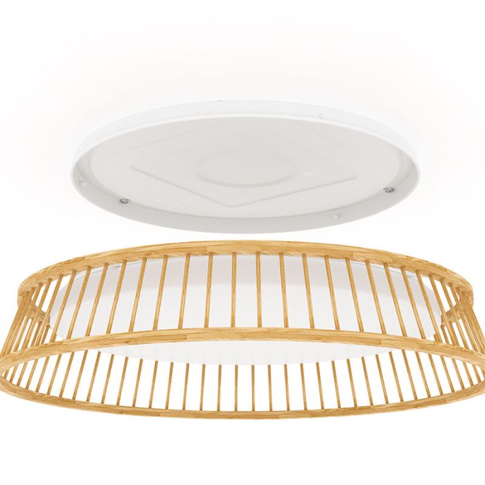 Drewniany plafon sufitowy rustykalny, Jolene, 20W, 3000K LED