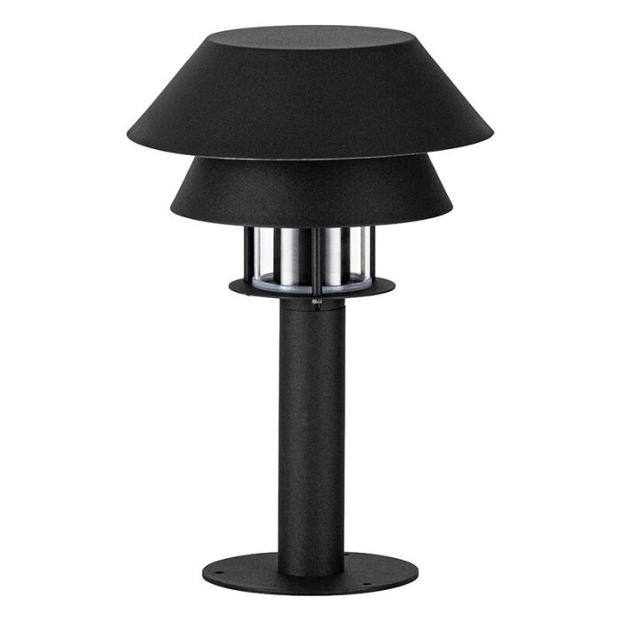 Stalowa lampa zewnętrzna czarna, Cindy, IP65