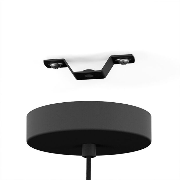 Drewniana design lampa wisząca szara, Latoya