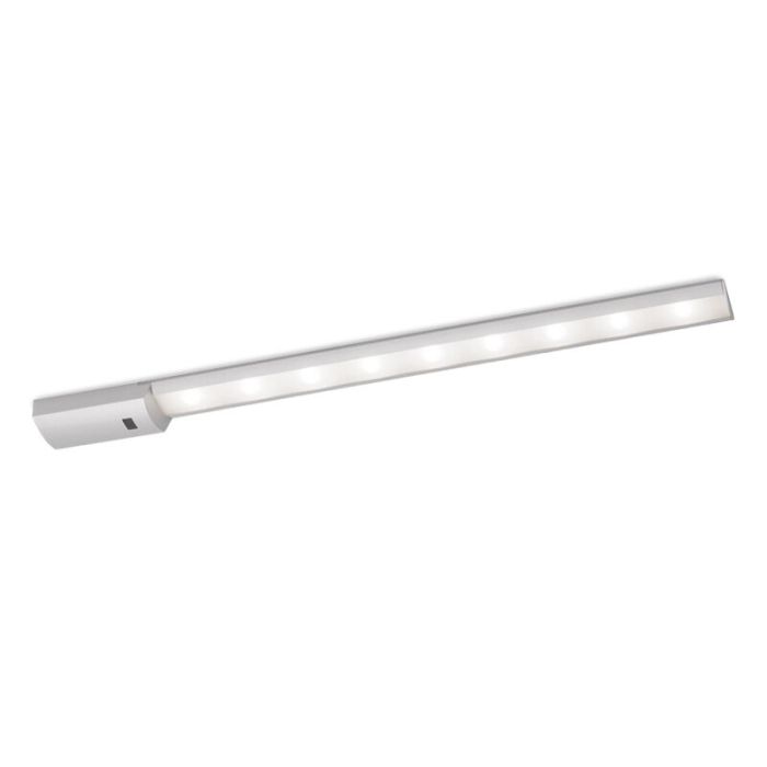 Srebreny oświetlenie szafek kuchennych aluminiowy, Veroni, 8W, 4000K LED