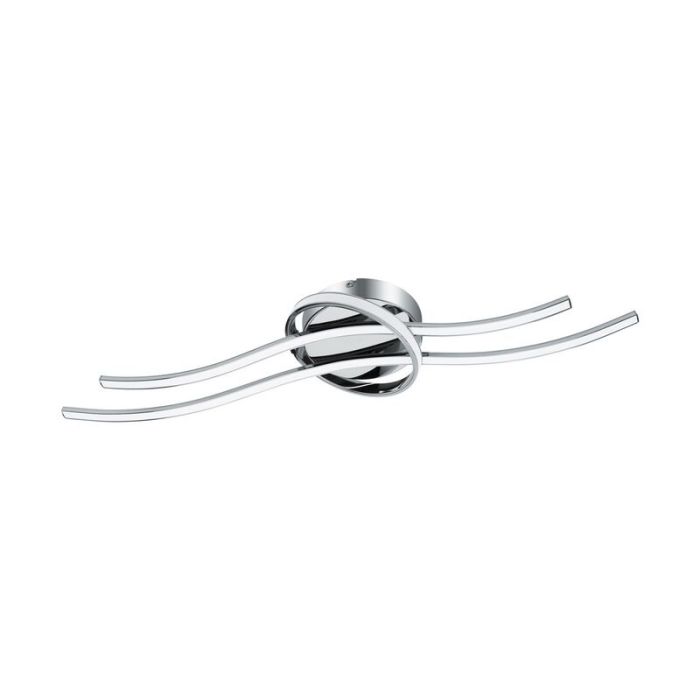 Aluminiowy design plafon sufitowy chromowany, Tinus, 6W, 3000K LED