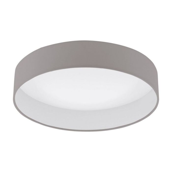 Tkanina lampa sufitowa ciemnoszara, Guido, 18W, 3000K LED