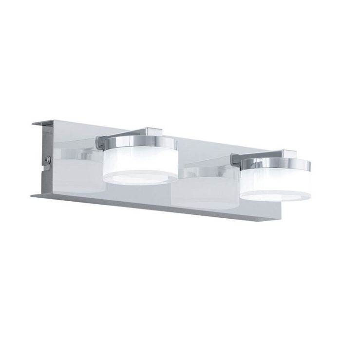 Plastikowy nowoczesny kinkiet chromowany, Busra, 7W, 3000K LED, IP44