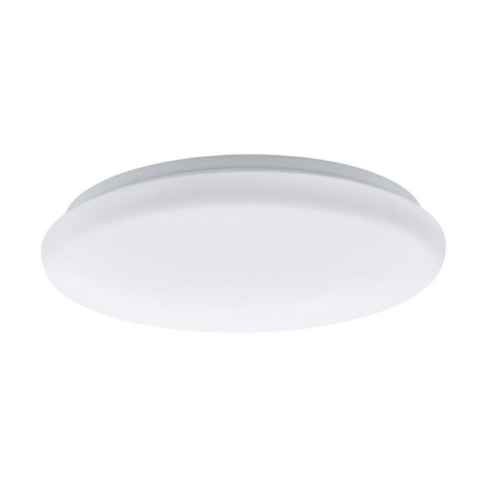 Stalowa lampa sufitowa z czujnikiem biała, Patryk, 12W, 3000K LED
