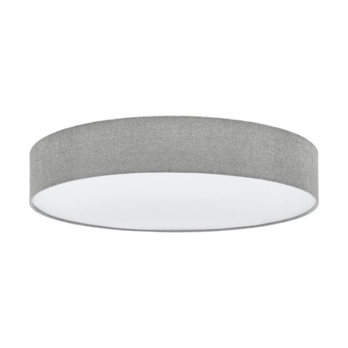 Metalowa nowoczesna lampa sufitowa szara, Abano