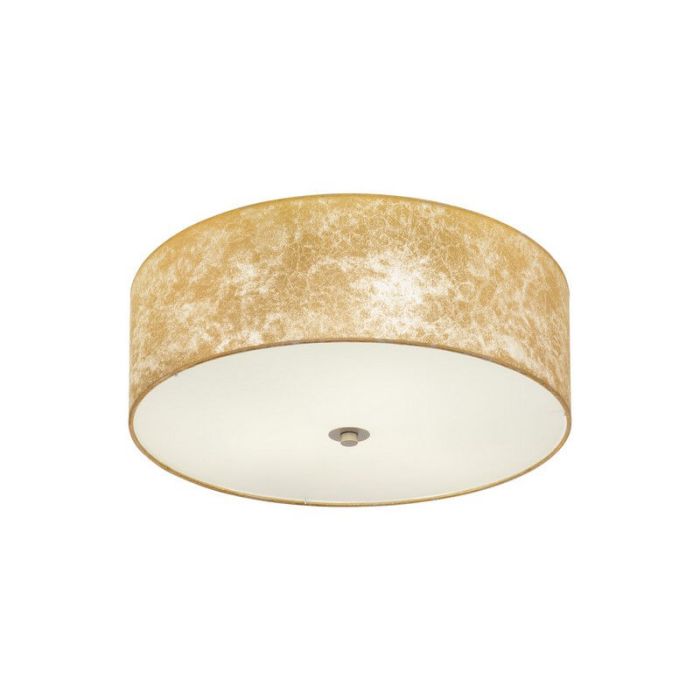 Metalowa nowoczesna lampa sufitowa beżowa, Megan