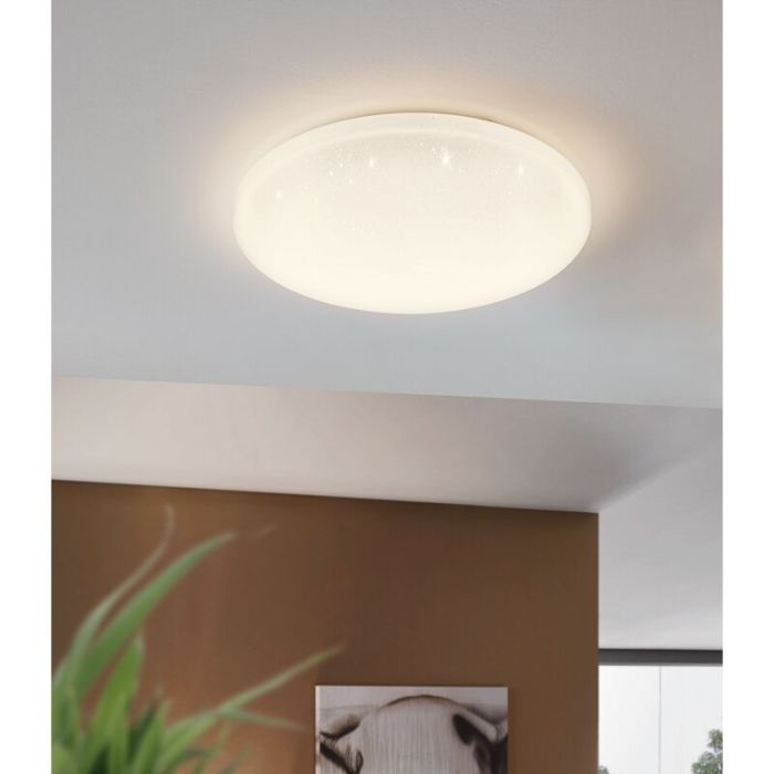 Stalowy plafon sufitowy biały, Eloise, 50W, 3000K LED