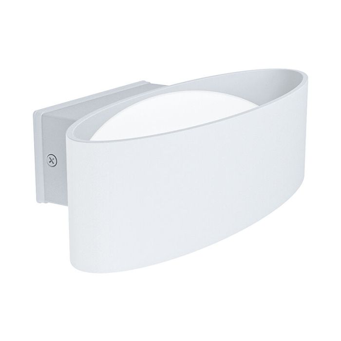 Aluminiowa nowoczesna lampa zewnętrzna biała, Kawita, 10W, 3000K LED, IP44