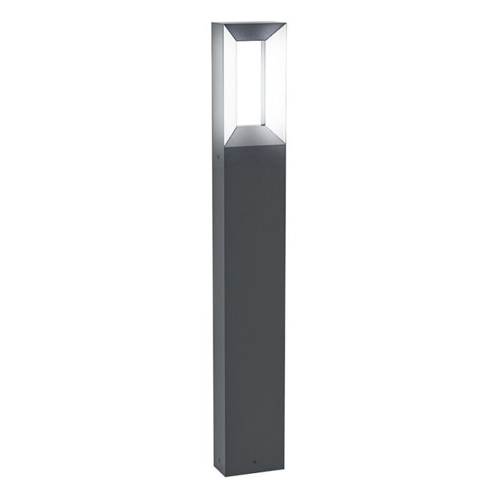 Aluminiowa nowoczesna lampa zewnętrzna czarna, Larisa, 5W, 3000K LED, IP44