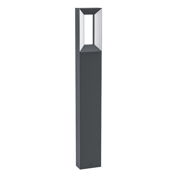 Aluminiowa nowoczesna lampa zewnętrzna czarna, Larisa, 5W, 3000K LED, IP44