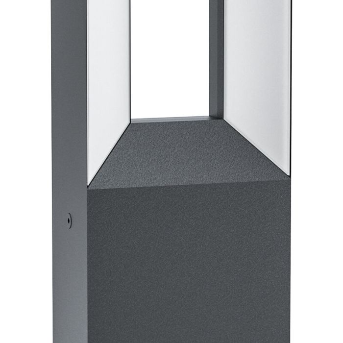 Aluminiowa nowoczesna lampa zewnętrzna czarna, Larisa, 5W, 3000K LED, IP44