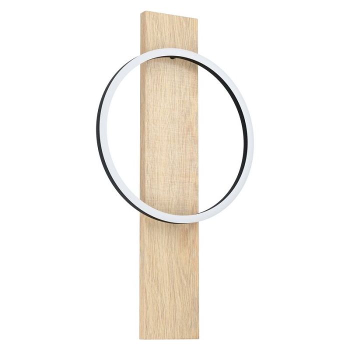 Drewniany kinkiet brązowy, Annebel, 12W, 3000K LED
