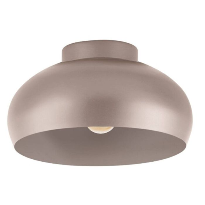 Aluminiowa rustykalna lampa sufitowa brązowa, Egine