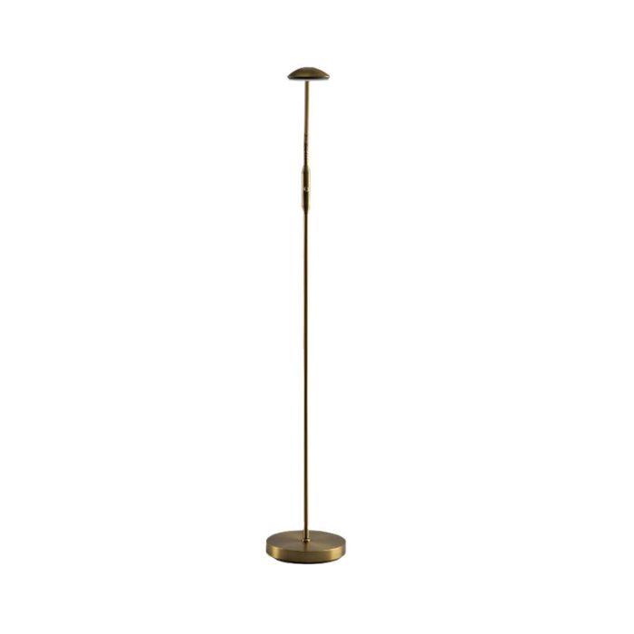 Nowoczesna lampa do czytania stojąca mosiądz, Salvador, 5W, 3000K LED, z przełącznik