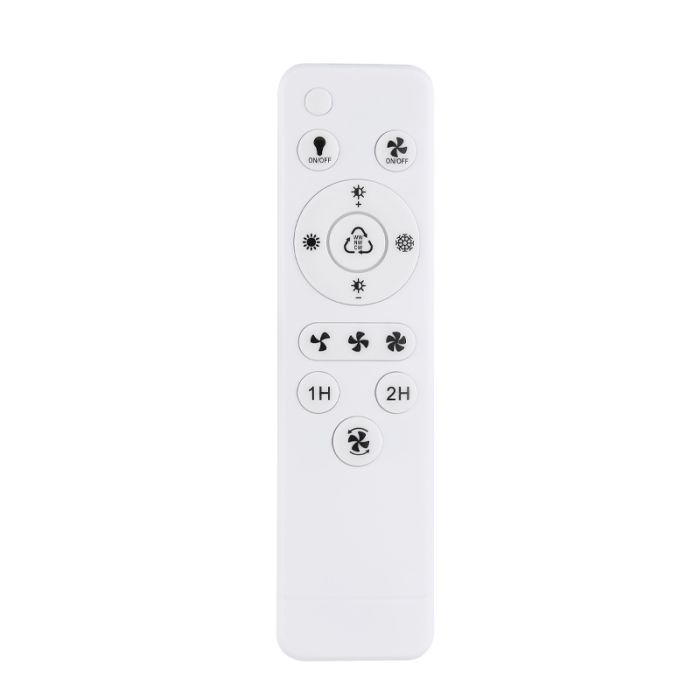 Metalowy design wentylator sufitowy czarny, Lein, 30W, regulowana ciepła do zimnej bieli LED, z pilot