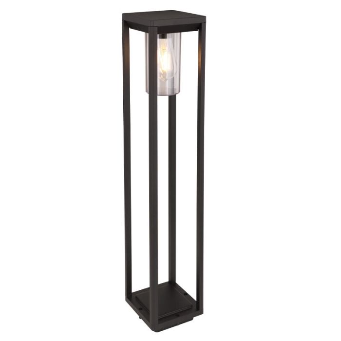 Plastikowa nowoczesna lampa zewnętrzna czarna, Vildan, IP44