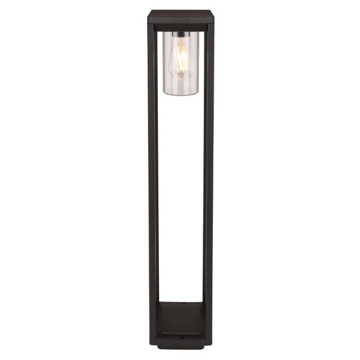 Plastikowa nowoczesna lampa zewnętrzna czarna, Vildan, IP44