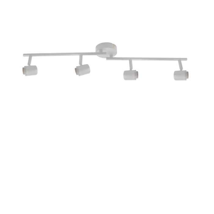 Aluminiowa rozeta do lamp biała, Rika