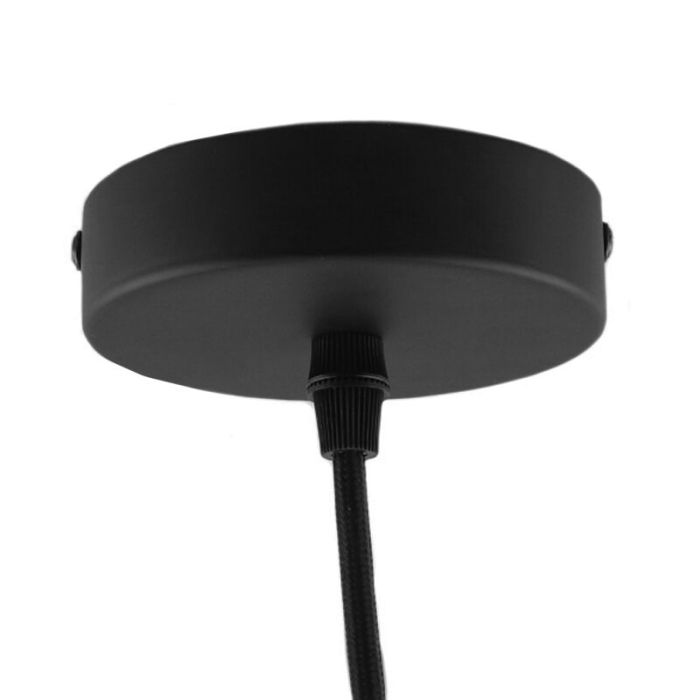 Industrialna lampa wisząca nad stół do jadalni szara, Emado