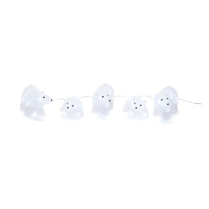 5 misiów polarnych LED, do użytku wewnątrz i na zewnątrz