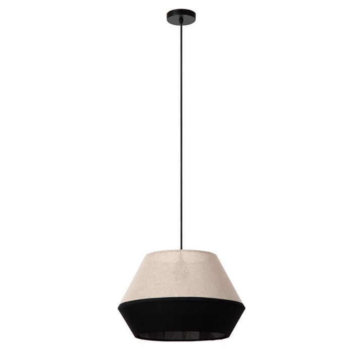Beżowa lampa wisząca nowoczesna, Kala