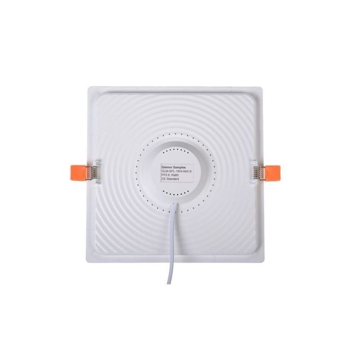 Biały plafon sufitowy nowoczesny, Tendo, 18W, 3000K LED