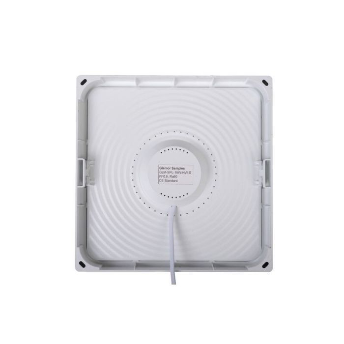 Biały plafon sufitowy nowoczesny, Tendo, 18W, 3000K LED