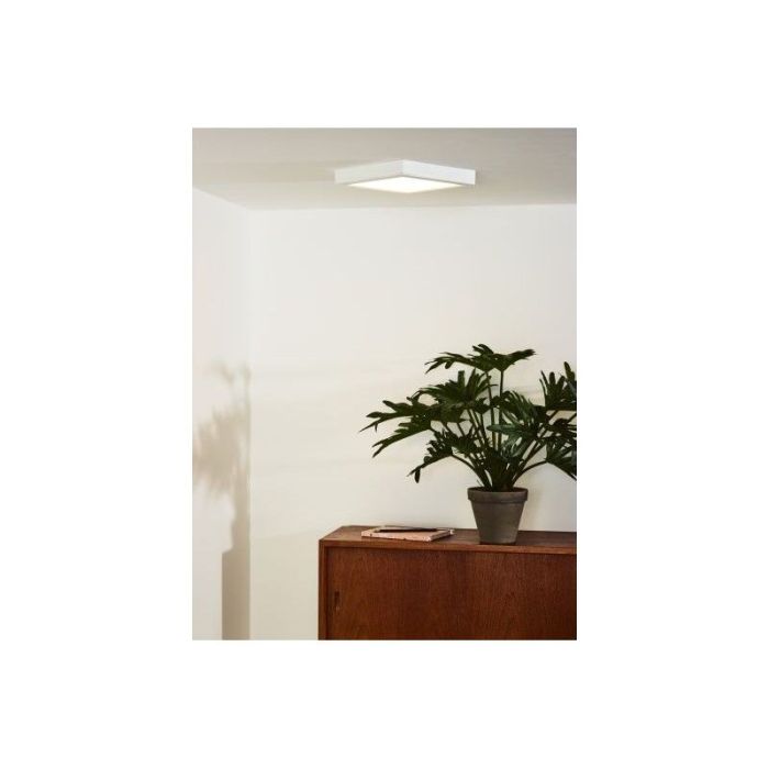 Biały plafon sufitowy nowoczesny, Tendo, 18W, 3000K LED
