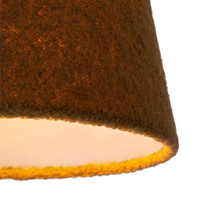 Zielona lampa wisząca vintage, Woolly