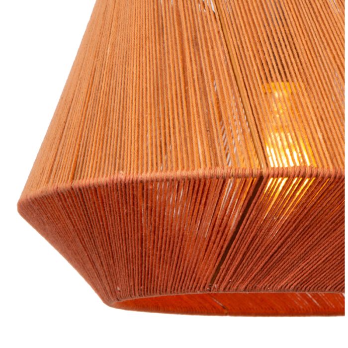 Brązowa lampa wisząca nowoczesna, Jessica