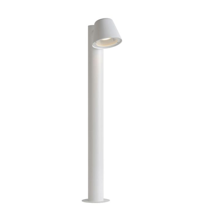 Biała lampa zewnętrzna nowoczesna, Dingo, IP44