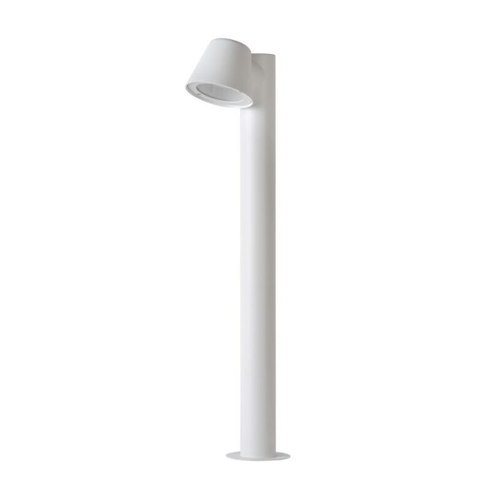 Biała lampa zewnętrzna nowoczesna, Dingo, IP44