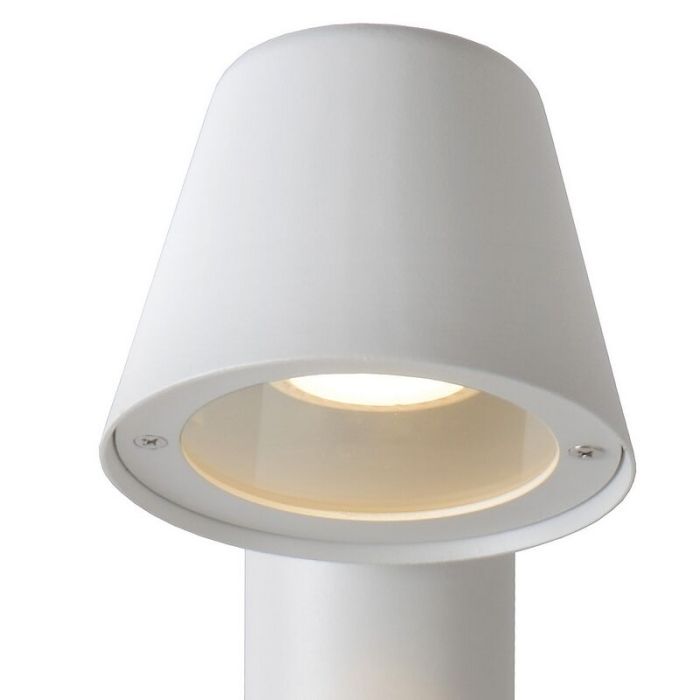 Biała lampa zewnętrzna nowoczesna, Dingo, IP44