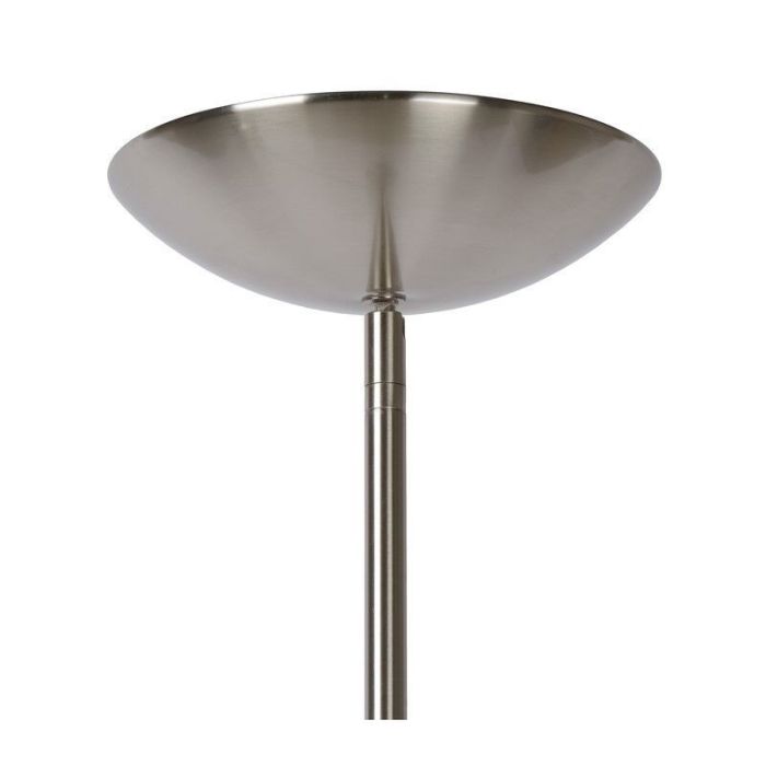 Chromowana lampa do czytania stojąca nowoczesna, Zenith, 20W, 3000K LED