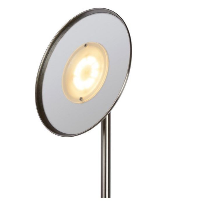 Chromowana lampa do czytania stojąca nowoczesna, Zenith, 20W, 3000K LED
