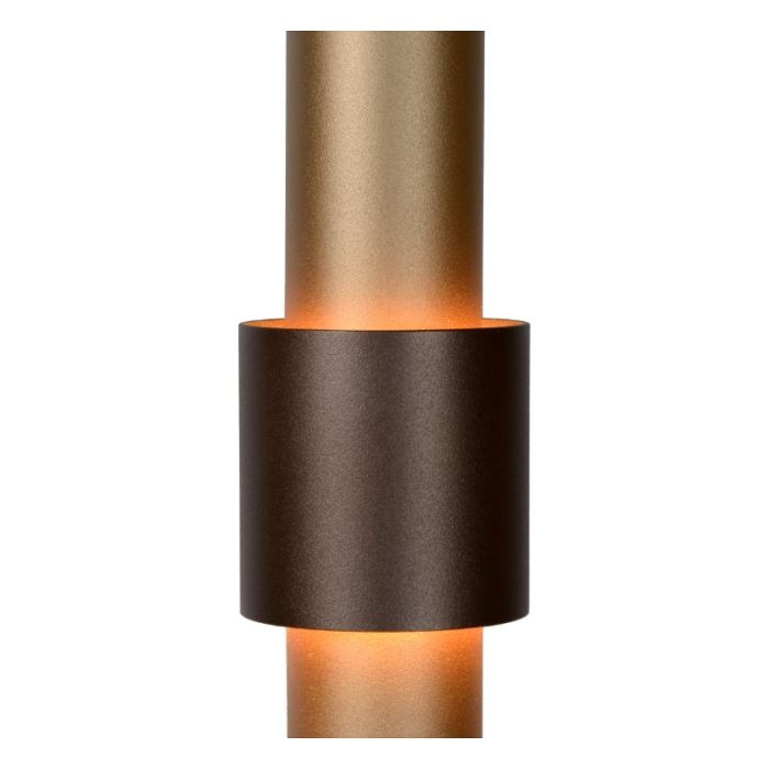 Brązowa lampa wisząca nowoczesna, Margary, 4W, 2700K LED