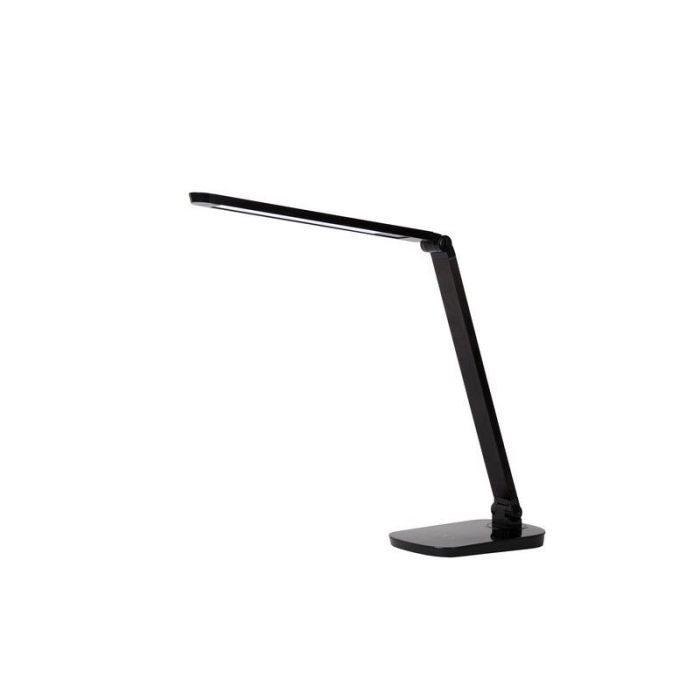 Czarna lampa biurkowa nowoczesna, Vario, 8W, 2700K LED