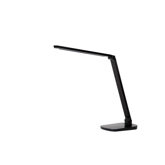 Czarna lampa biurkowa nowoczesna, Vario, 8W, 2700K LED