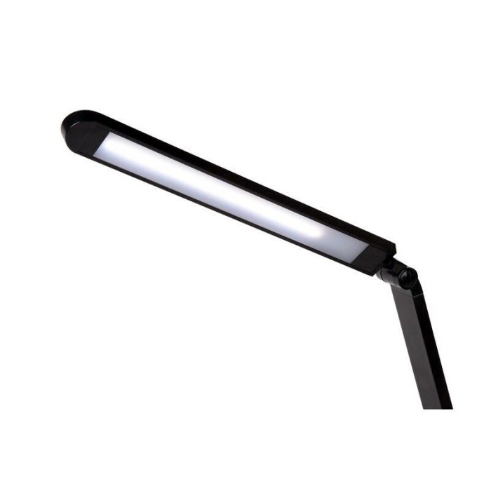 Czarna lampa biurkowa nowoczesna, Vario, 8W, 2700K LED