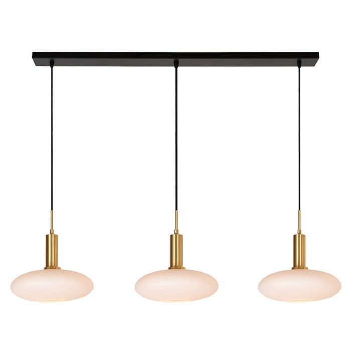 Biała lampa wisząca design, Singala