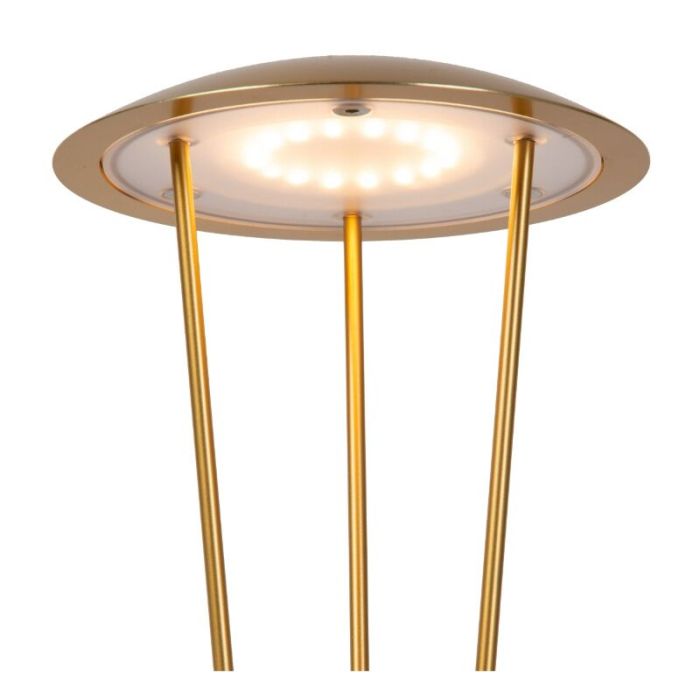 Mosiądz akumulatorowa lampa stołowa zewnętrzna nowoczesna, Renee, 2,2W, 2700K LED, IP54, z dotykowy ściemniacz