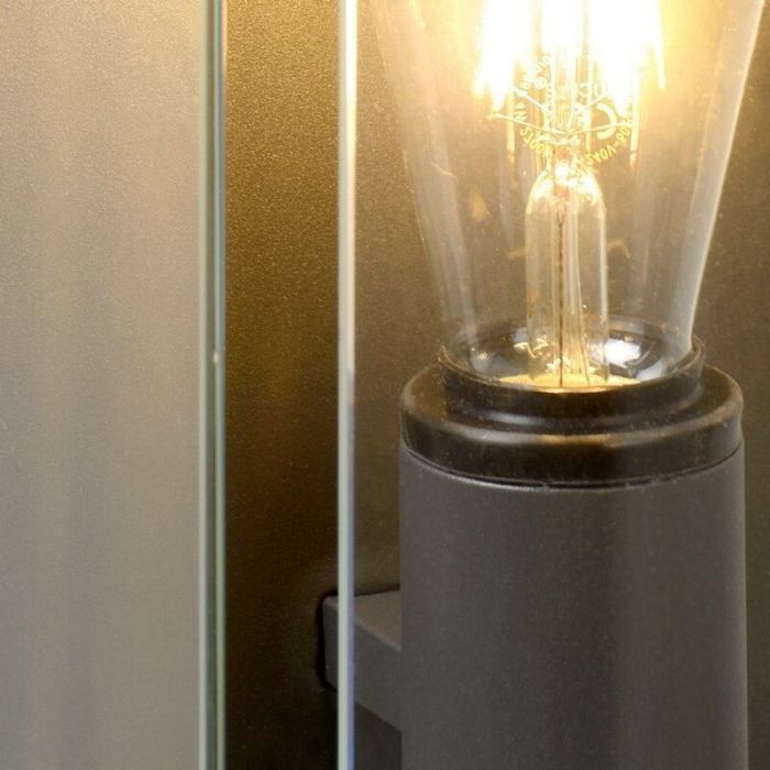 Antracytowa lampa zewnętrzna nowoczesna, Claire, IP54