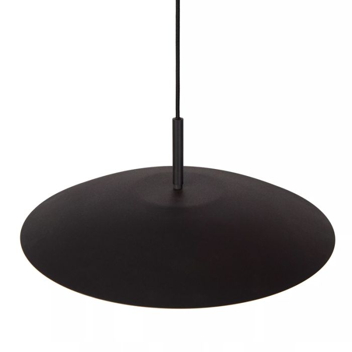 Czarna lampa wisząca vintage, Vulcan, 9W, 3000K LED